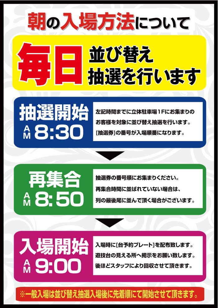 抽選時間